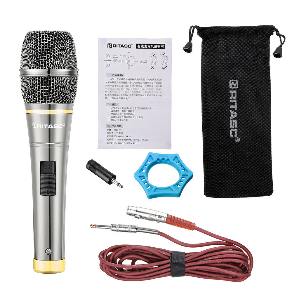 Wired Microphone for Conference Teaching Karaoke