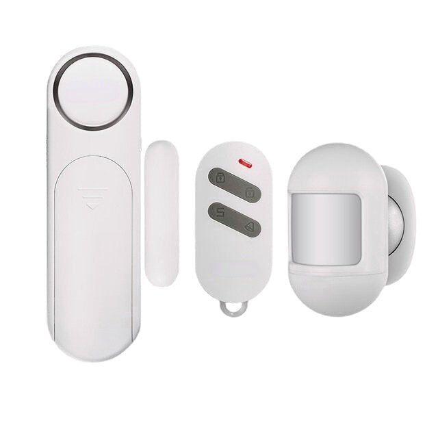 Wireless Door Windows Sensor Alarm Anti-Theft Smart Remote Control For Kids Cabinet Safety Home Security