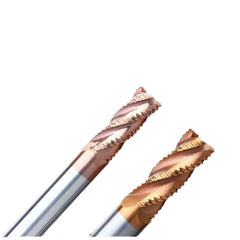 Four-blade Carbide Tungsten Steel Milling Cutter Straight Shank Knife Slotting