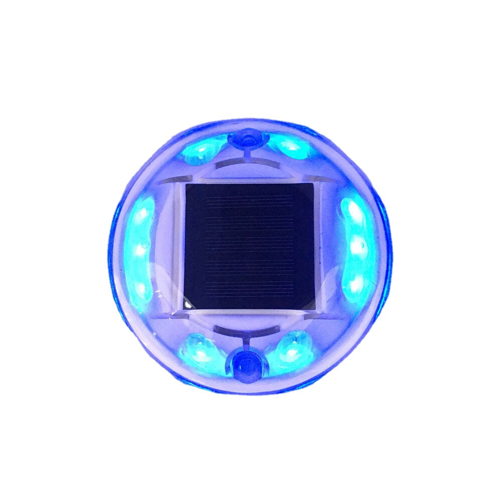 Solar Power Fish Boat Light Underwater Deck Lights Fish Lamps Tail Light for Boat Car Truck