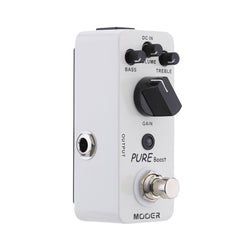 Pure Boost Micro Guitar Effect Pedal Mini Electric True Bypass Metal Shell Parts & Accessories