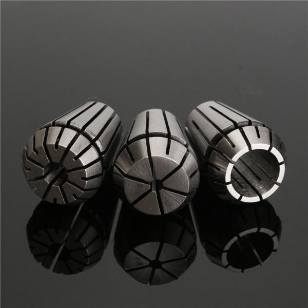 3pcs 3-12mm Spring Collet Set 1/8-1/2 Inch Chuck Collet for CNC Milling Lathe Tool