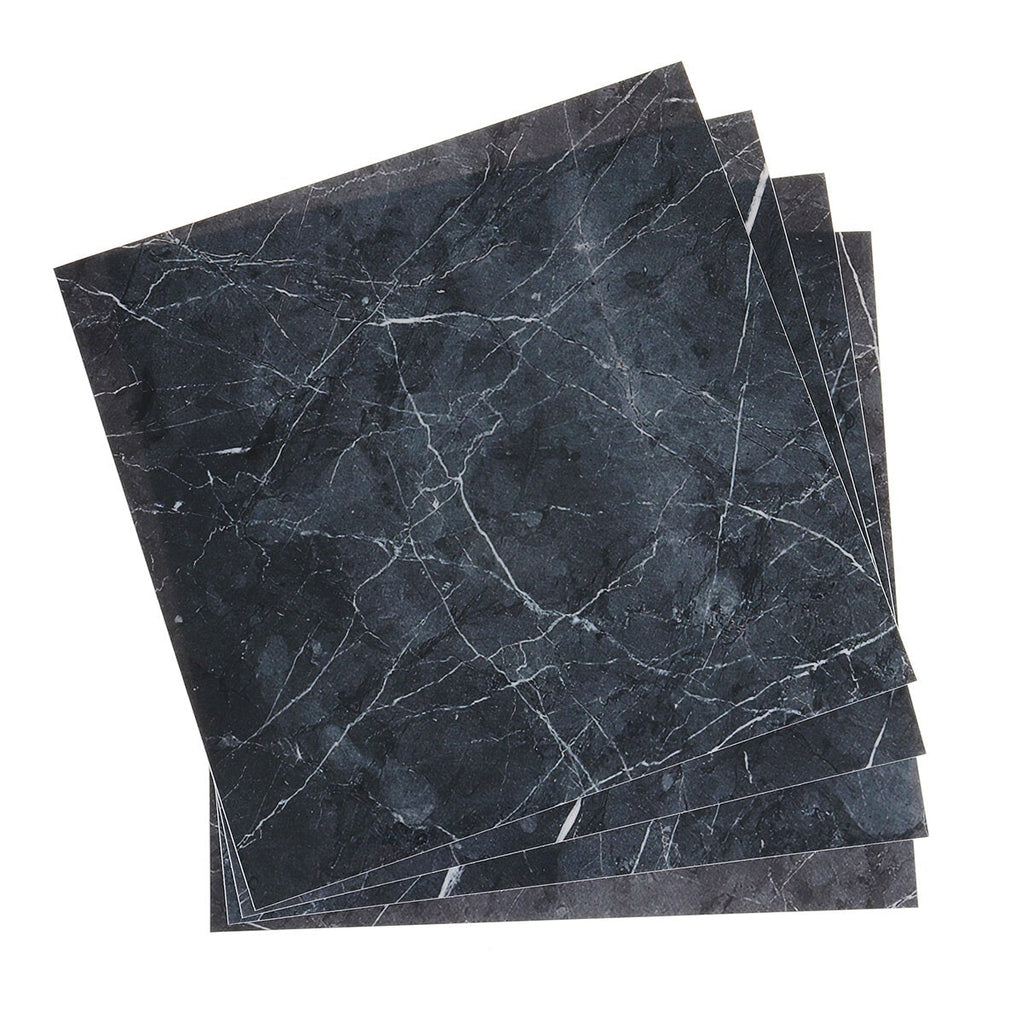 4Pcs 11x11'' 3D Wall Sticker Bathroom Non-Slip Decals Art Poster Decoration