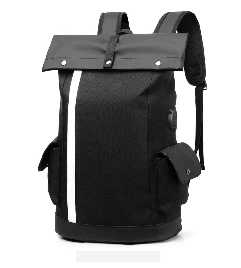 Laptop Bag Multifunction Backpack with USB Charging Port School Bag Travel Bag Nylon Water Resistant Casual Daypack