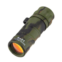 8x21 Portable Lightweight MonocularTravel Outdoor Camping Night Vision HD Optical Lens Monocular Telescope