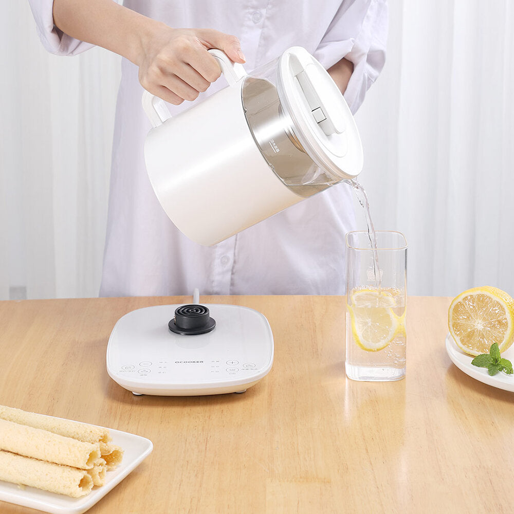 Electric Kettle 1.2L Tea Pot Six Smart Menus 24-hour Appointment Multi-section Insulation