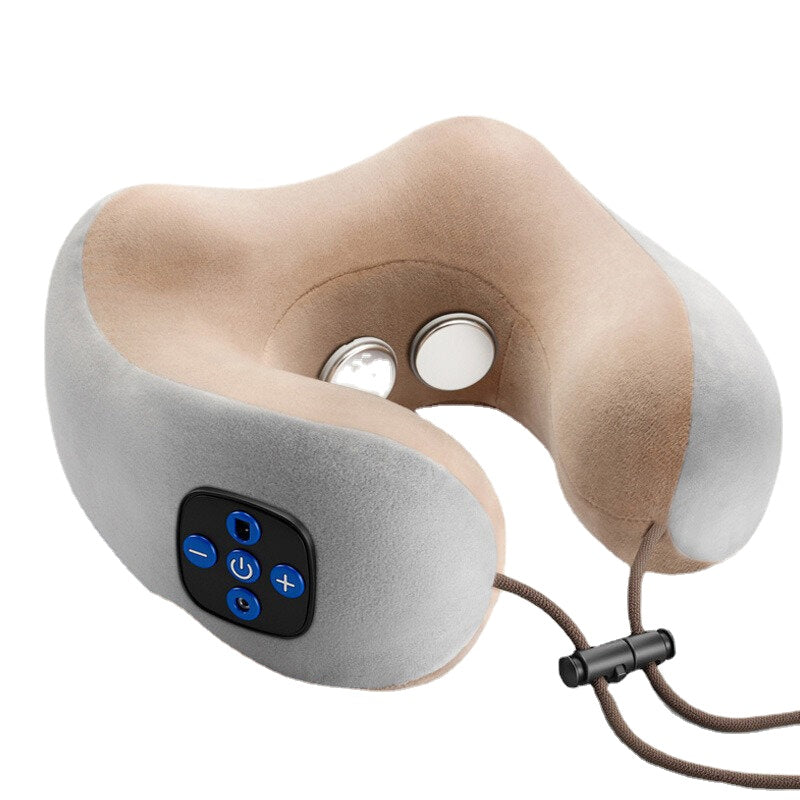 U Shade Pillow Electric Massage Neck Support Vibrating Kneading Charging Neck Pillow