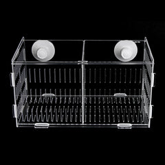 Large Aquarium Acrylic box isolation Incubator Breeding Fish Tank Breeder Hatching