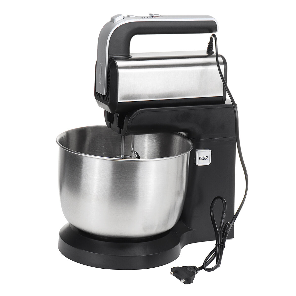 Electric Stand Mixer Kitchen Food Mixing Bowl Beater Dough Hook Whisk 5-Speed