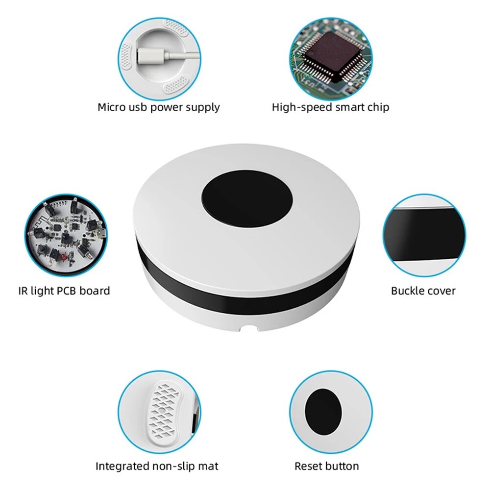 WiFi Remote Control Smart Wireless IR Universal Remote Controller Works with Alexa Google Home
