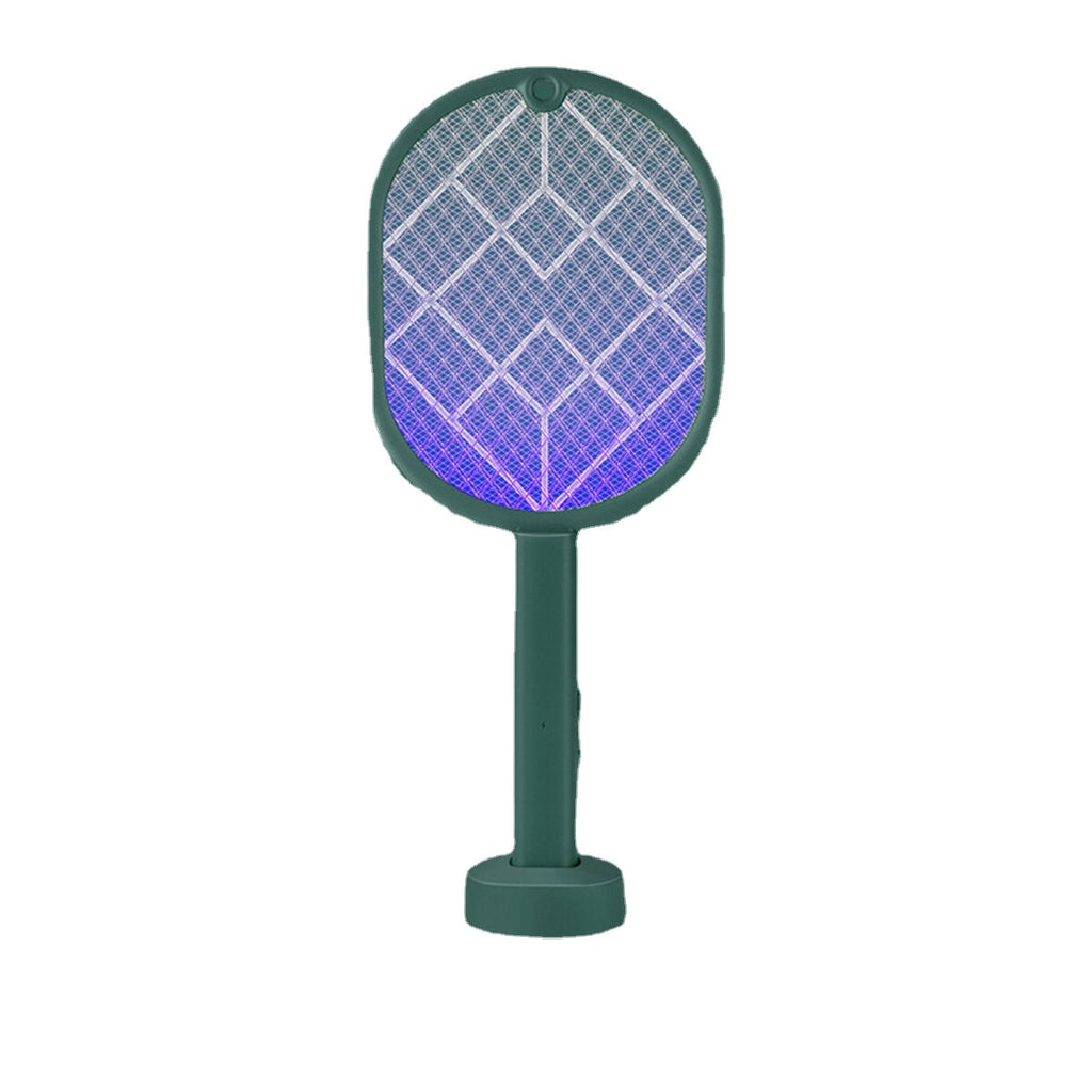 3000V 3 In 1 Electric Insect Swatter Zapper USB Rechargeable Mosquito Swatter