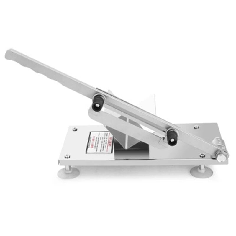 Manual Slicer Meat Pressing Cover with Thorn Anti-skid Handle Saving Effort for Kitchen