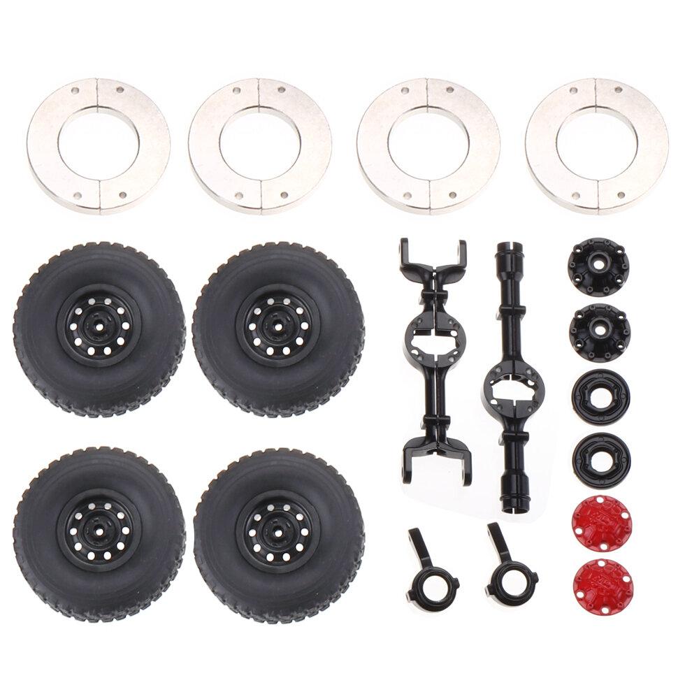 Metal Edition Kit 4WD 2.4G Crawler Off Road RC Car 2CH Vehicle Models With Head Light