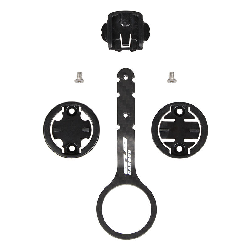 Carbon Fiber Lightweight Solid Code Table/Electronic Transmission 2-in-1 Bracket Mountain Road Bicycle Bicycle Code Watch Stand