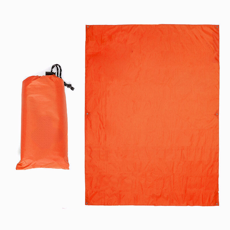 210T Waterproof Mat Polyester 20.6x11.5cm Beach Picnic Camping Mat Folding Travel Rug