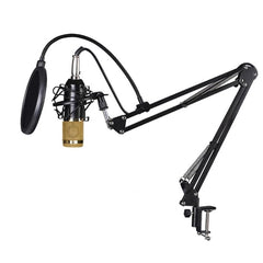 Live Microphone Sound Card Bracket Set Anchor Link Tripod Stand Fantoomvoeding Equipment
