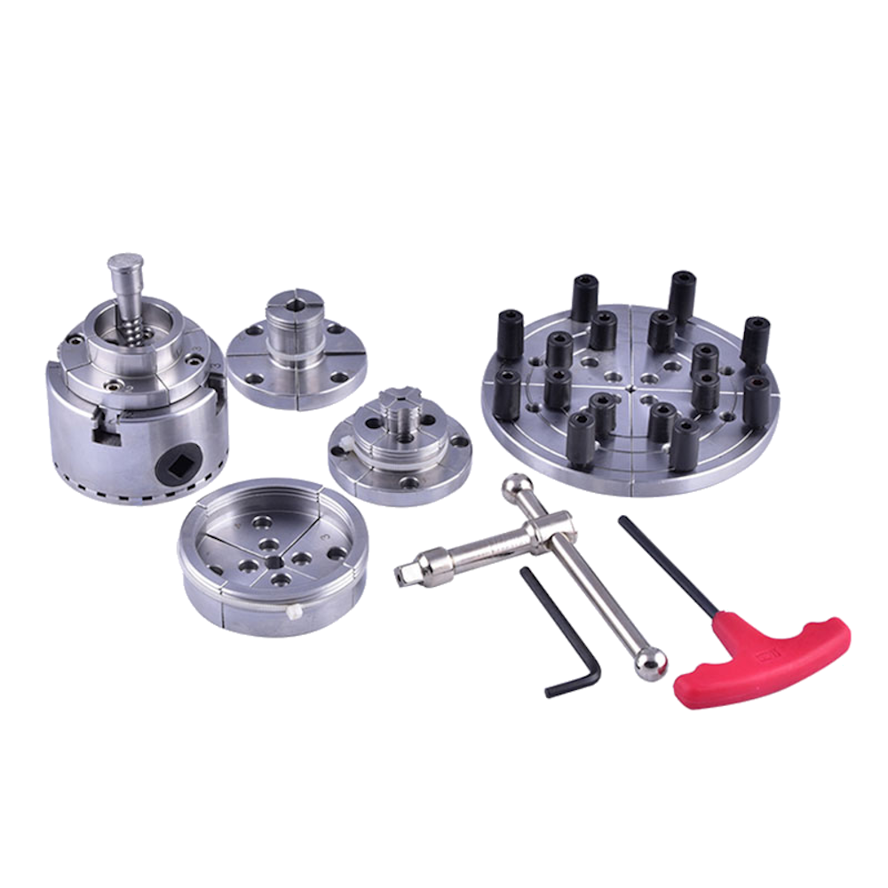 2.75 Inch Set Of High Hardness And Wear Resistance Four-jaw Chuck Woodworking Chuck Wood Turning Lathe Accessories