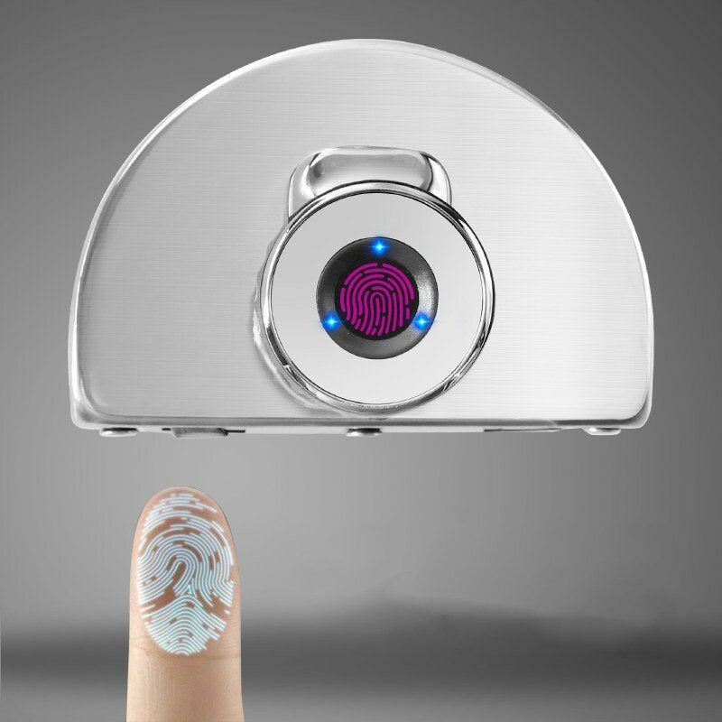 Fingerprint Lock for Glass Door Remote Control Door Lock for Office Electronic Key Lock Smart Lock IP65 Waterproof