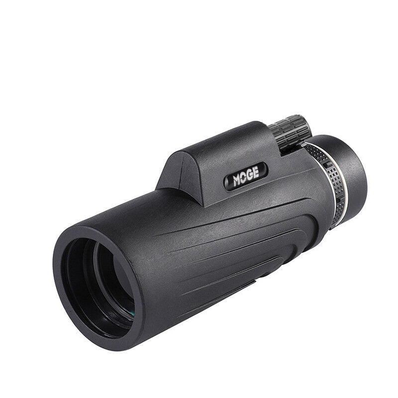 HD 40x60 Monocular Telescope Low Light Level Night Vision Waterproof Telescope With Spring Clip + Silver Aluminum Tripod