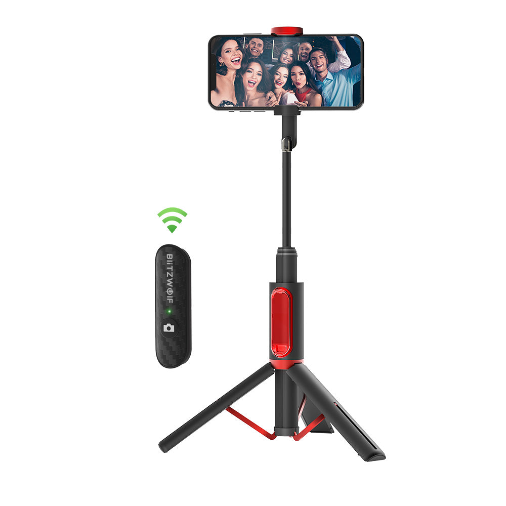 All In One Portable bluetooth Selfie Stick 