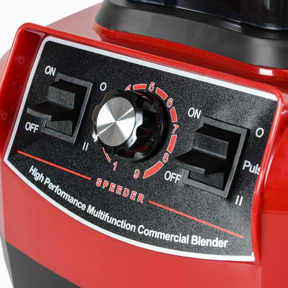 9-Speed Mixer System 45000RPM 2200W 3L Mixer Juicer Grinder Snow Cone Machine