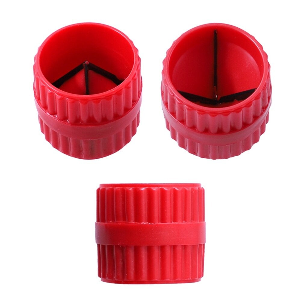 4 in 1 Copper Tube Polishing Chamfering Set Double-ended Pipe Cleaning Brush Test Tube Wire Brush Cleaning Polishing Tool