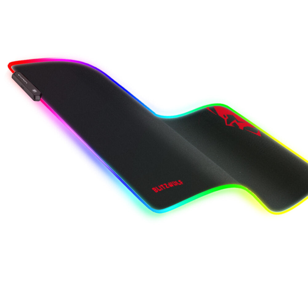 RGB Gaming Mouse Pad Large Keyboard Pad Desktop Table Protective Mat for Home Office