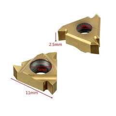 10pcs Carbide Insert For Turning Tool Holder Boring Bar