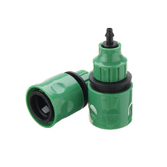 Universal 4 Way Garden Hose Splitter Tap Manifold for 1/2" 3/4" 1" Faucet Shut Off Connector Water Pipe Divider Quick Adapter Outdoor Irrigation