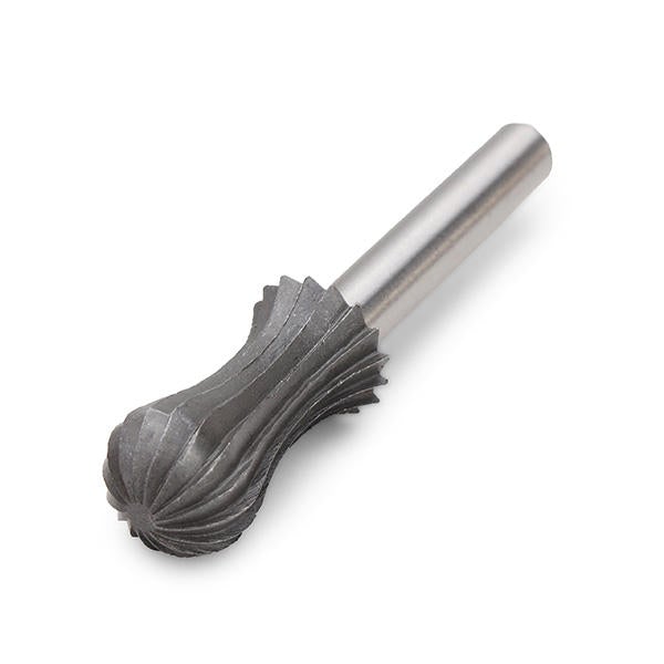 6pcs 6mm Shank Bearing Steel Engraving Grinding Bit Rotary Bur File Rasp Bit For Rotary Tools