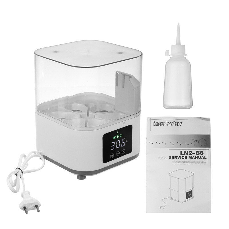 Automatic Household Egg Incubator Heat-preservation Air Current Circulation ABS/PC
