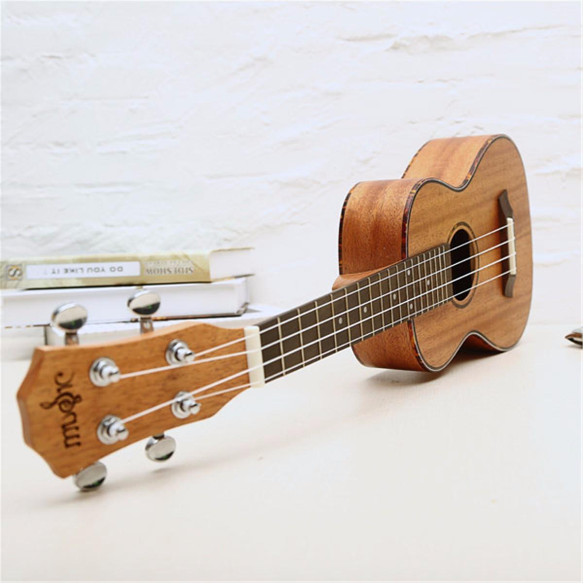 23 Inch 26 Ukulele Natural Mahogany Wood Nylon String Beginner Musical Instrument