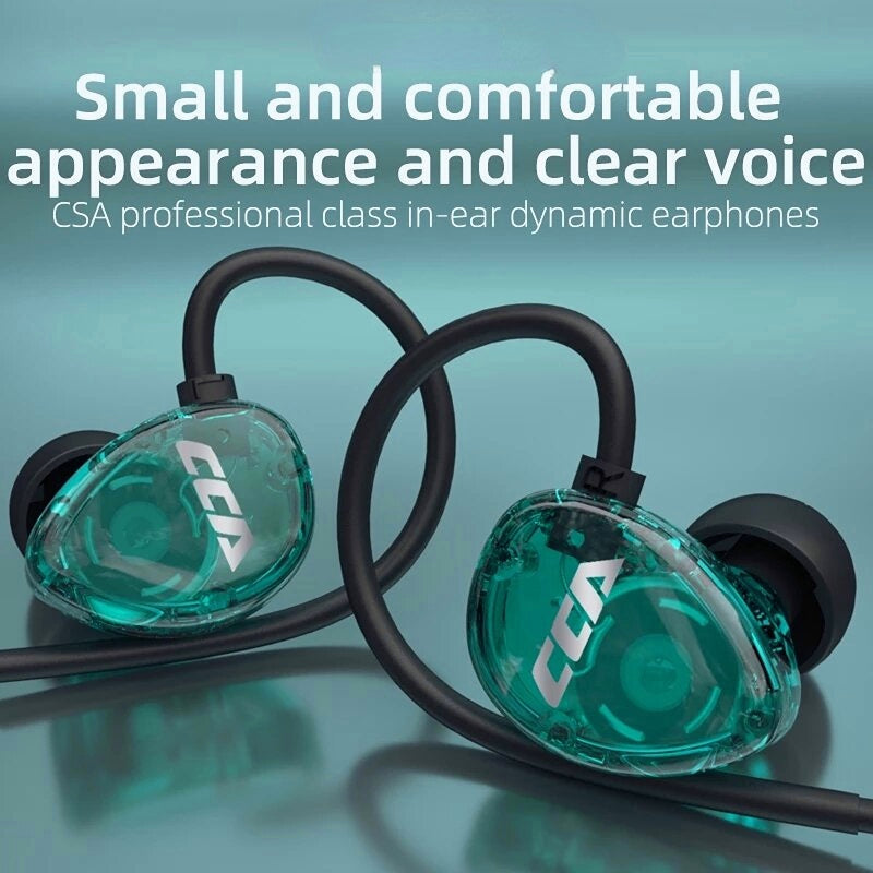 Wired Headphones Stereo Noise Reduction 10mm Dynamic Driver HD Earphone 3.5mm Gaming In-Ear Earbud with Mic