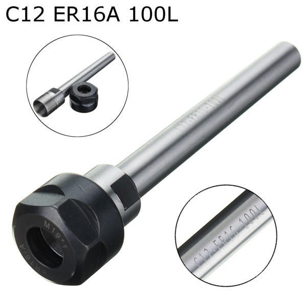 Straight Shank Collet Chuck Holder CNC Lather Milling Tool