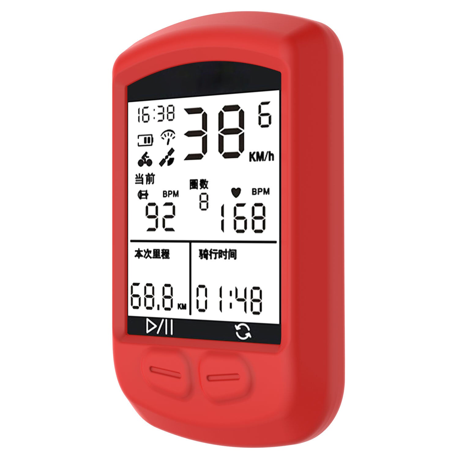 Bike Computer Cover Waterproof Silicone Case Bicycle GPS Devices Protective