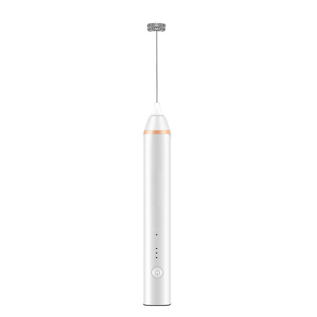 2 in 1 Whisk Milk Frother Handheld Electric USB Charging 3 Gear Egg Beater Milk Frother