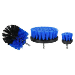 11pcs Drill Scrubber Cleaning Drill Brush Set with Scouring Pad Extension Rod for Car Kitchen Grill Tile