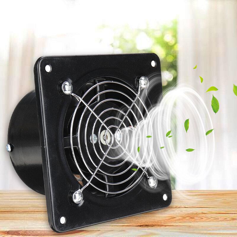 4 inch 25W Stainless Steel Fan Blade Bare Head High-speed Silent Exhaust Fan Window Type Ventilation Fan
