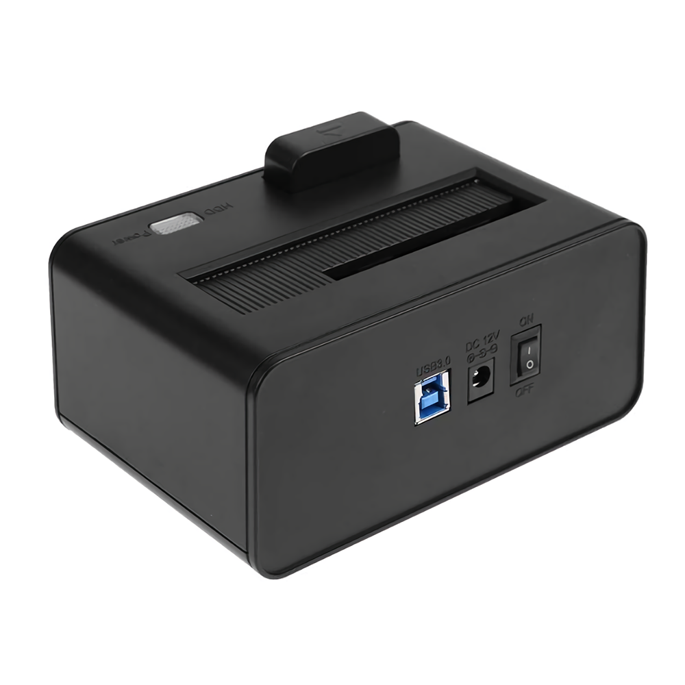 2.5'' 3.5'' SATA External Hard Drive Docking Station USB3.0 Mobile Hard Disk Box Base Hard Drive Dock SSD HDD Enclosure