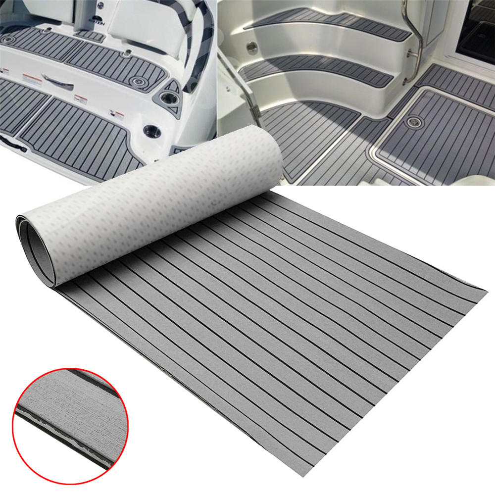 8 Styles 900x2000x5mm Marine Flooring Faux Teak EVA Foam Decking Sheet