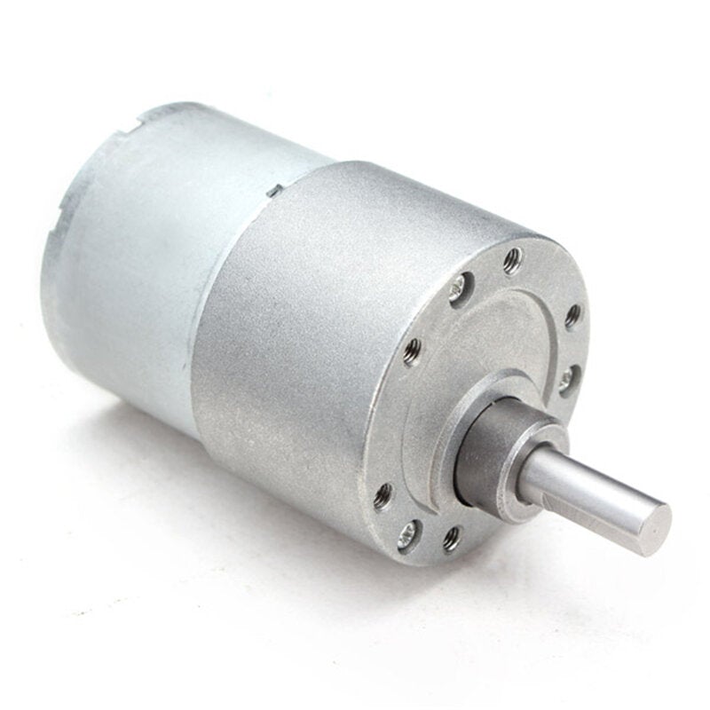 4Pcs 12V 130RPM DC Metal Gear Reducer Motor High Torque DC Gear Motor