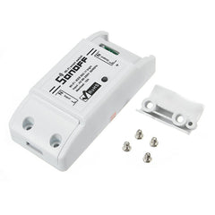 WIFI Wireless Smart Switch Remote Control Socket APP Timer AC90-250V 50/60Hz Works with Amazon Alexa Google Home Assistant Nest IFTTT,5Pcs 10A 2200W