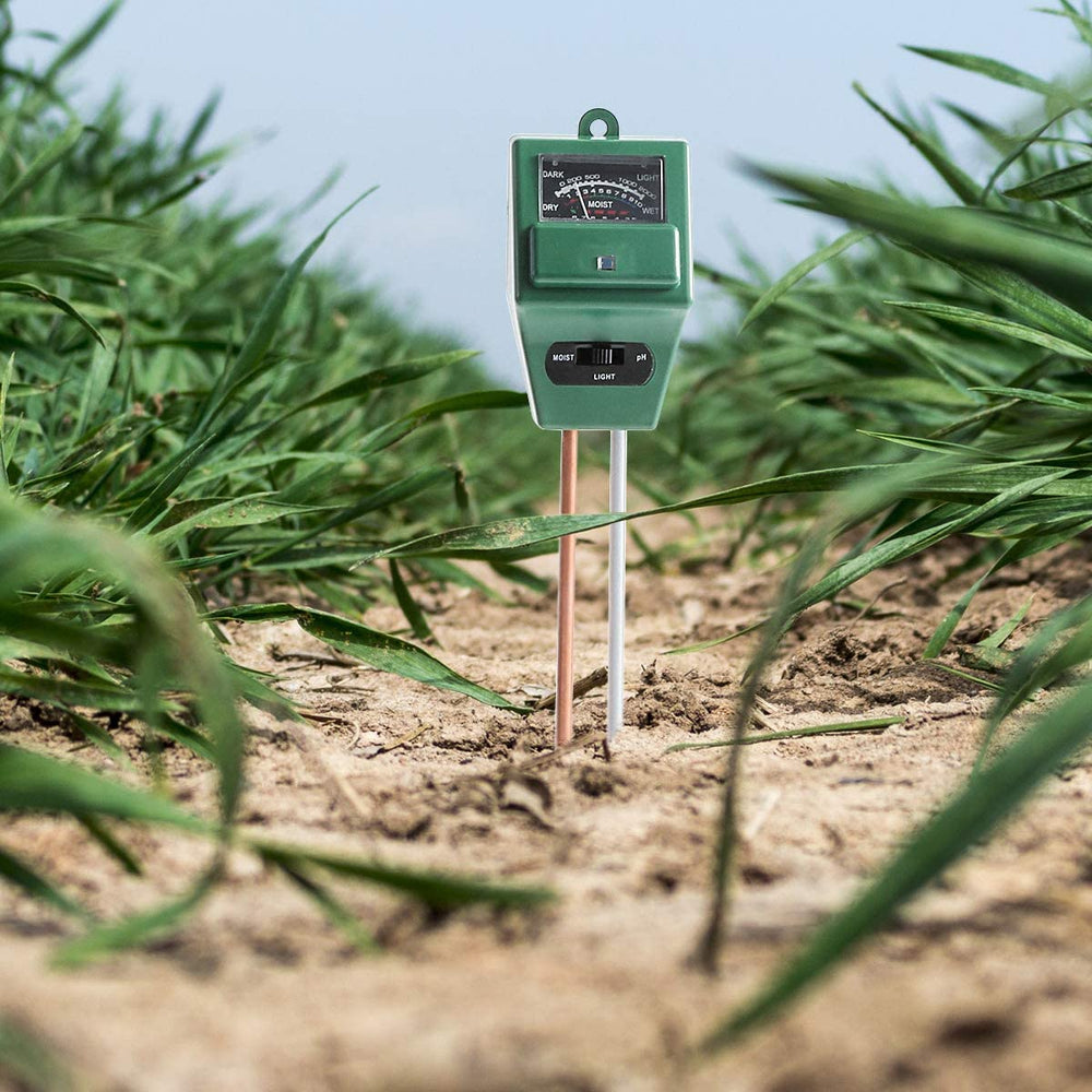 3 in 1 PH Sunlight Hydroponics Analyzer Smart Wood Soil Moisture Meter Sensor Kit