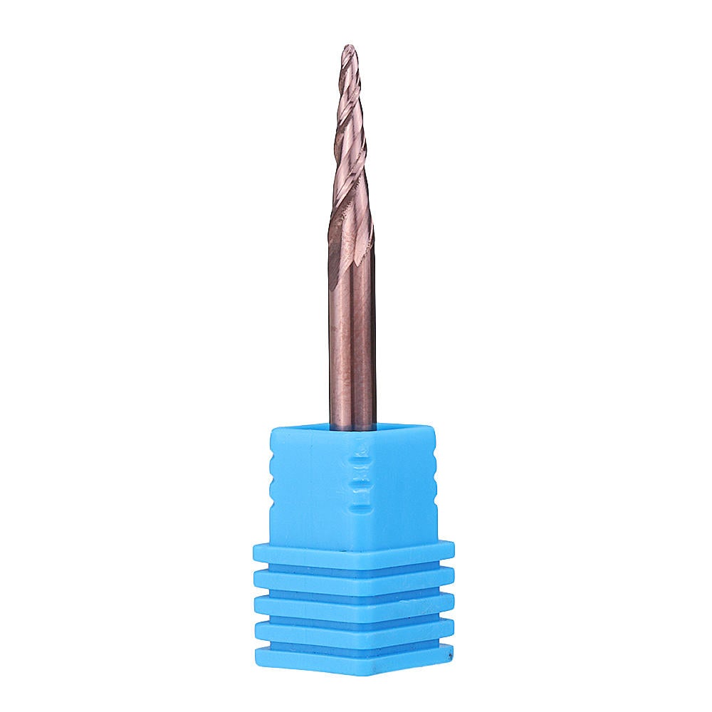R0.25/ R0.5/ R0.75/ R1.0 *15*D4*50 2 Flutes Taper Ball Nose End Mill HRC50