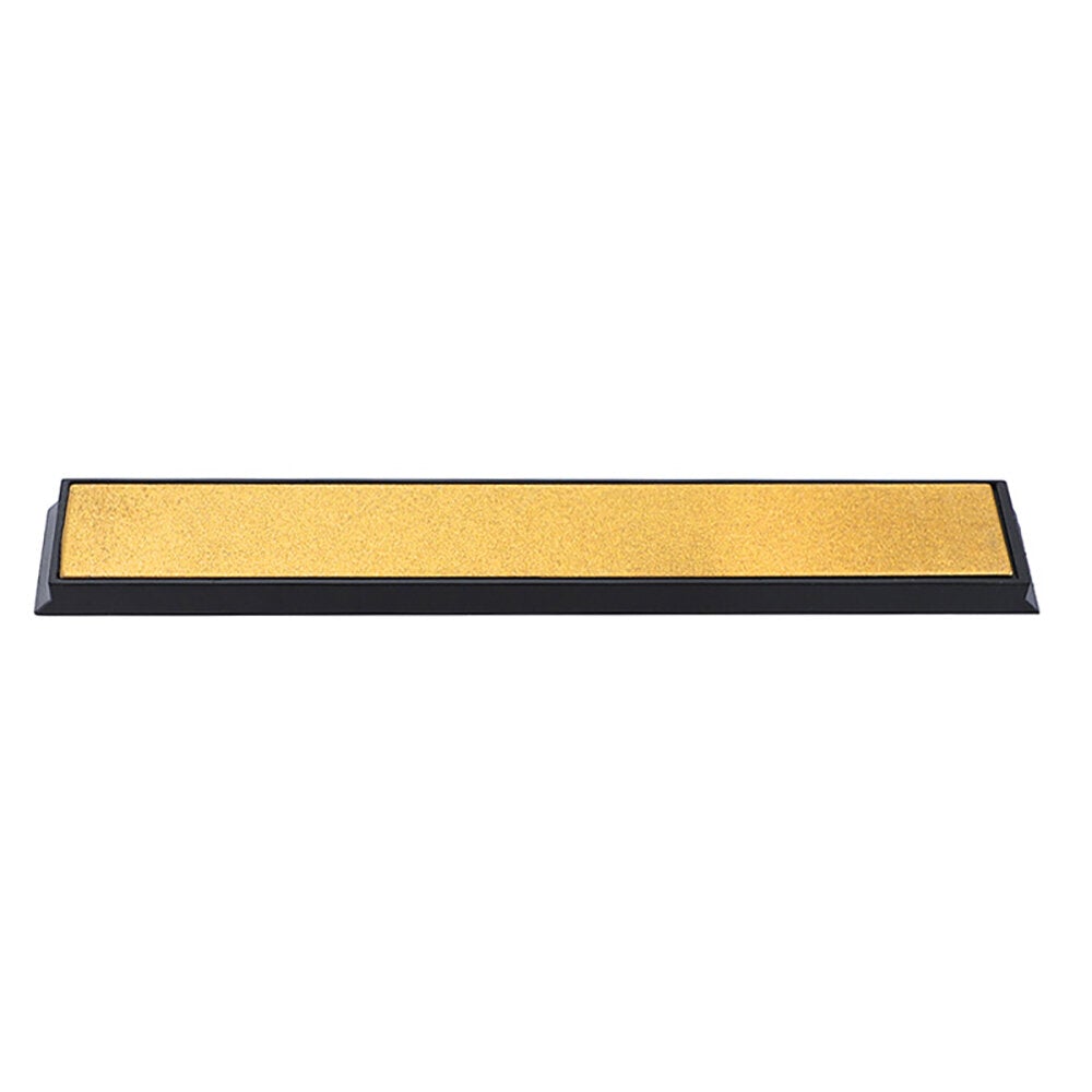 3Pcs Titanium Coated Diamond Knifes Sharpener 80/600/1000 Grit Angle Sharpening Sharpen Stone Whetstone Bar with Base