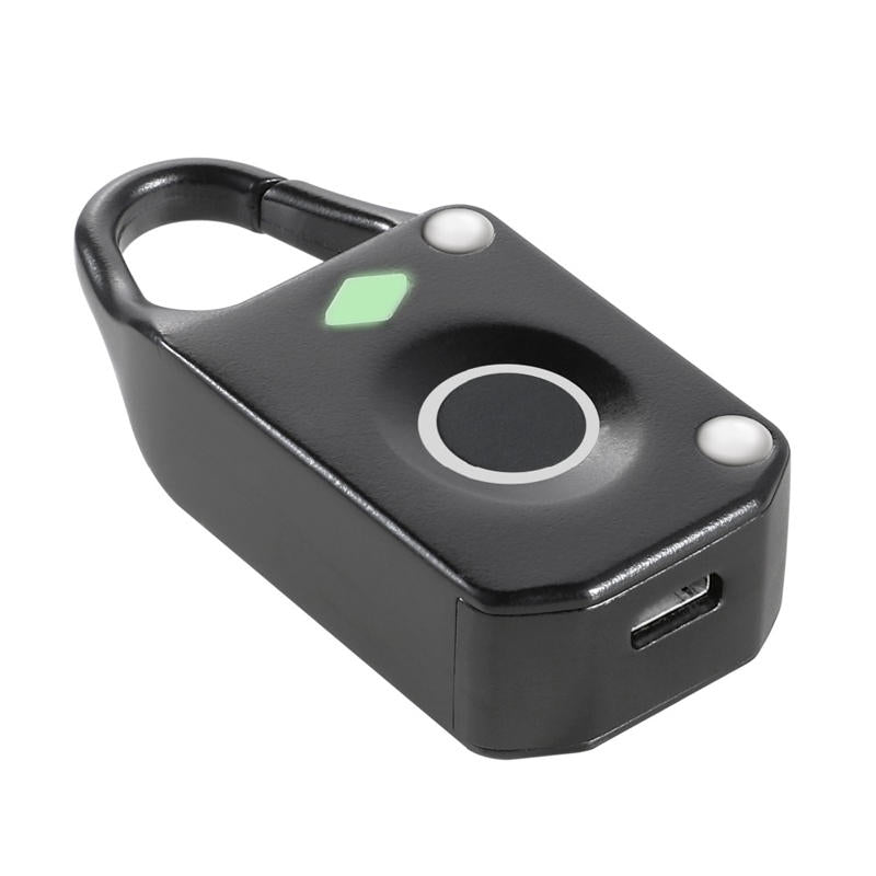 Anti-theftl Electronic Smart Fingerprint Padlock Outdoor Travel Suitcase Bag Lock