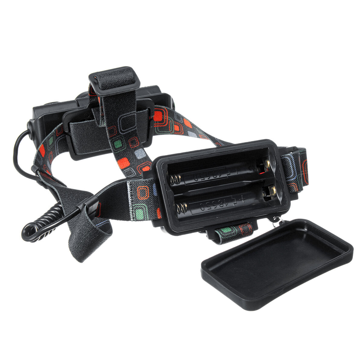 1200LM 1xT6+2xQ5 LED Bike Headlamp 4 Modes 180 Adjustable Bicycle Cycling Waterproof Fishing Light Night Warning Lantern