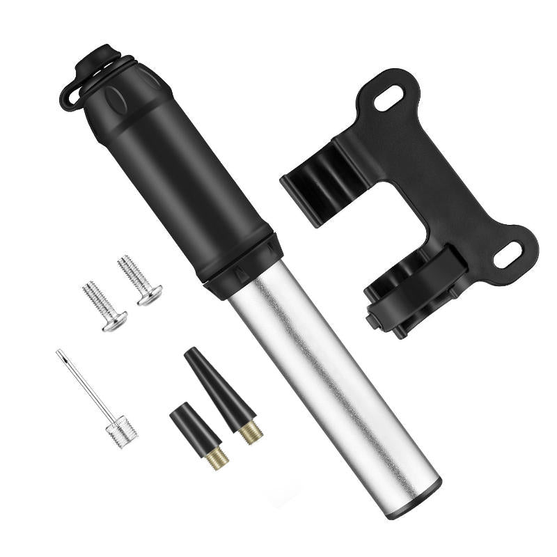 2 In 1 Valve High Pressure Cycling Air Pump Portable Mini Lightweight Inflator Bike Pump