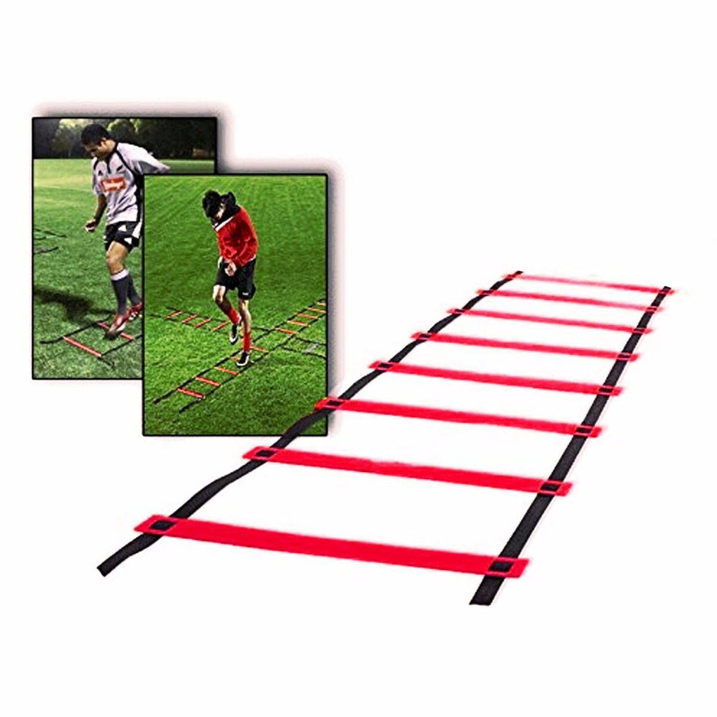 4m 8-Rung Training Ladder Soccer Basketball Speed Training Ladder Outdoor Indoor Sports Training Equipment