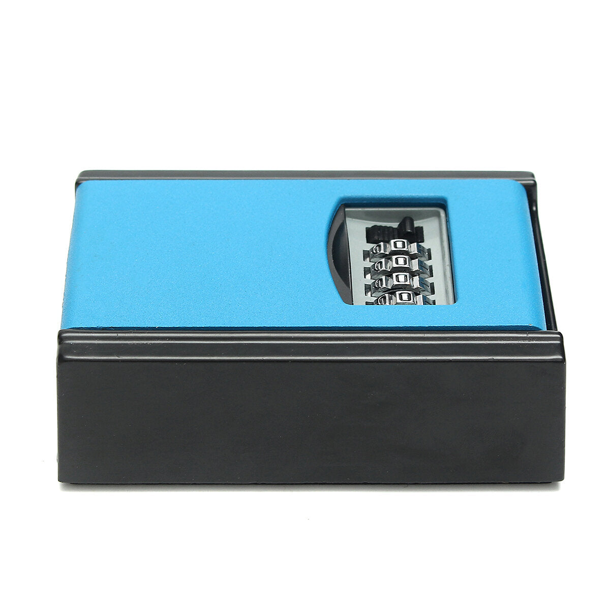 Aluminum Alloy Blue 4-digit Key Parts Storage Box